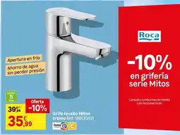 Leroy Merlin Home - grifo lavabo mitos cromo ref. 988301 oferta