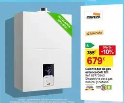 Leroy Merlin Ceti - calentador de gas estanco oferta