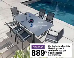 Leroy Merlin Conjunto de aluminio new odyssea ii oferta