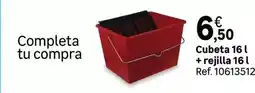 Leroy Merlin Cubeta 16l + rejilla 16l oferta