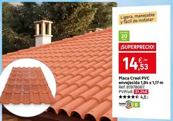 Pvc - placa creol pvc enveylecida