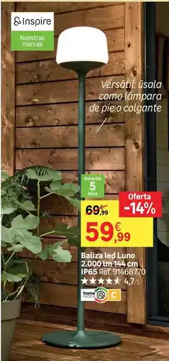 Leroy Merlin Home - baltza led lunio oferta
