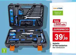 Leroy Merlin Dexter - maletin 67 herramientas oferta