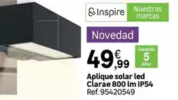 Leroy Merlin Solar - aplique led clarae 800 lm ip54 oferta