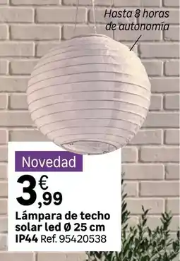 Leroy Merlin Solar - lampara de techo led oferta