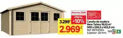 Leroy Merlin Talma - caseta de madera new talm oferta