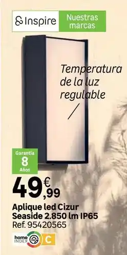 Leroy Merlin Apliques led cizur seaside oferta