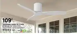 Leroy Merlin Croco - ventilador motor dc 0132 cm oferta