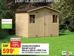 Leroy Merlin Home - caseta de madera denail 4,42 n oferta