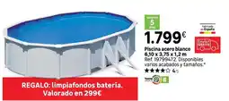 Leroy Merlin Blanco - piscina acero oferta
