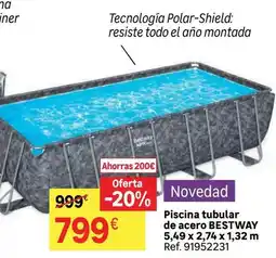 Leroy Merlin Bestway - piscina tubular de acero oferta