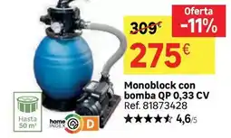 Leroy Merlin Home - monoblock con bomba qp 0.33 cv oferta