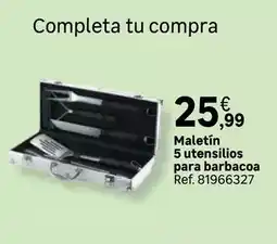 Leroy Merlin Maletín 5 utensilios para barbacoa oferta