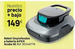 Leroy Merlin Robot limpiafondos a bateria oferta