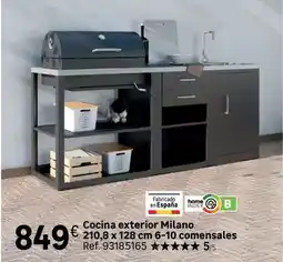 Leroy Merlin Home - cocina exterior milano oferta