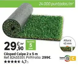 Leroy Merlin Home - cêsped calpe 2 x 5 m oferta