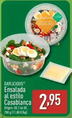 ALDI Daylicious - ensalada al estilo casblanca oferta