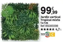 Leroy Merlin Vertical - jardín vertical tropical mixto 1x 1m oferta
