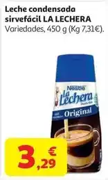 Alcampo Nestlé - leche condensada oferta