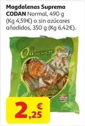 Alcampo Codan - magdalenas suprema oferta