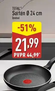 ALDI Tefal - sartén ø 24 cm oferta