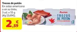 Alcampo Auchan - trozos de poton oferta
