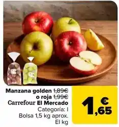 Carrefour Market Carrefour el mercado - manzana golden o roja oferta