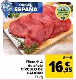 Carrefour Market Círculo de calidad - filete 1ª a de añojo oferta