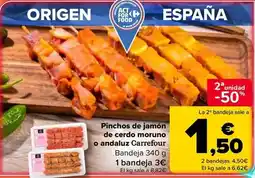 Carrefour Market Carrefour - pinchos de jamon de cerdo moruno o andaluz oferta