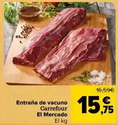 Carrefour Market Carrefour el mercado - entrana de vacuno oferta
