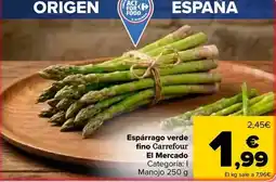 Carrefour Market Carrefour el mercado - esparrago verde fino oferta