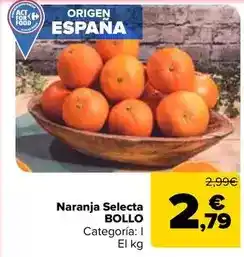Carrefour Market Bollo - naranja selecta oferta