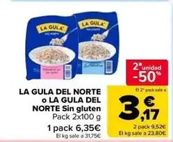 Carrefour Market La gula del norte - sin gluten oferta