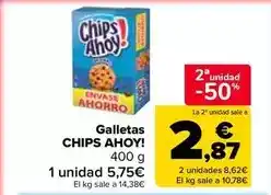 Carrefour Market Chips ahoy - galletas oferta