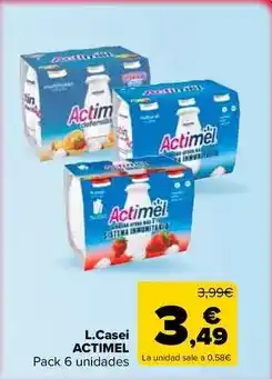 Carrefour Market Actimel - l.casei oferta