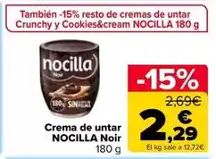 Carrefour Market Nocilla - crema de untar noir oferta