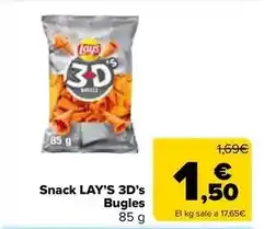 Carrefour Market Lay's - snack 3d's bugles oferta