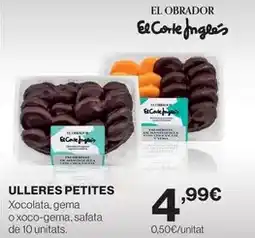El Corte Inglés Obrador - ulleres petites oferta