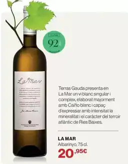 El Corte Inglés Terras gauda - albarino oferta