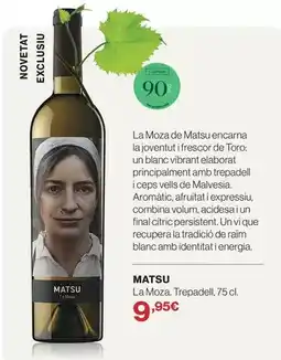 El Corte Inglés Matsu - la mozza. trepadell oferta