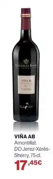 El Corte Inglés Viña alberdi - amontillat do jerez xérès- sherry oferta