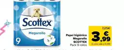 Carrefour Express Scottex - papel higiénico megarollo oferta