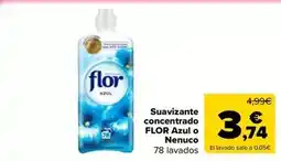 Carrefour Express Flor - suavizante concentrado azul o nenuco oferta