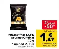 Carrefour Express Lay's - patatas fritas gourmet original oferta