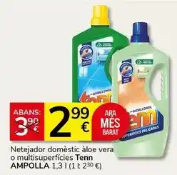 Supermercados Charter Tenn - netejador domèstic ajoe vera o multisuperficies oferta