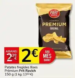 Supermercados Charter Frit ravich - patates fregides llises premium oferta