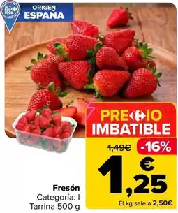 Carrefour Fresón oferta
