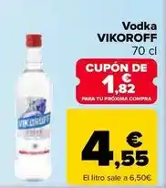 Carrefour Vikoroff - vodka oferta