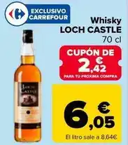 Carrefour Loch castle - whisky oferta