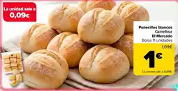 Carrefour Carrefour el mercado - panecillos blancos oferta